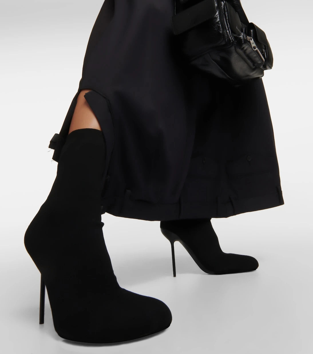 Balenciaga - Anatomic sock ankle boots