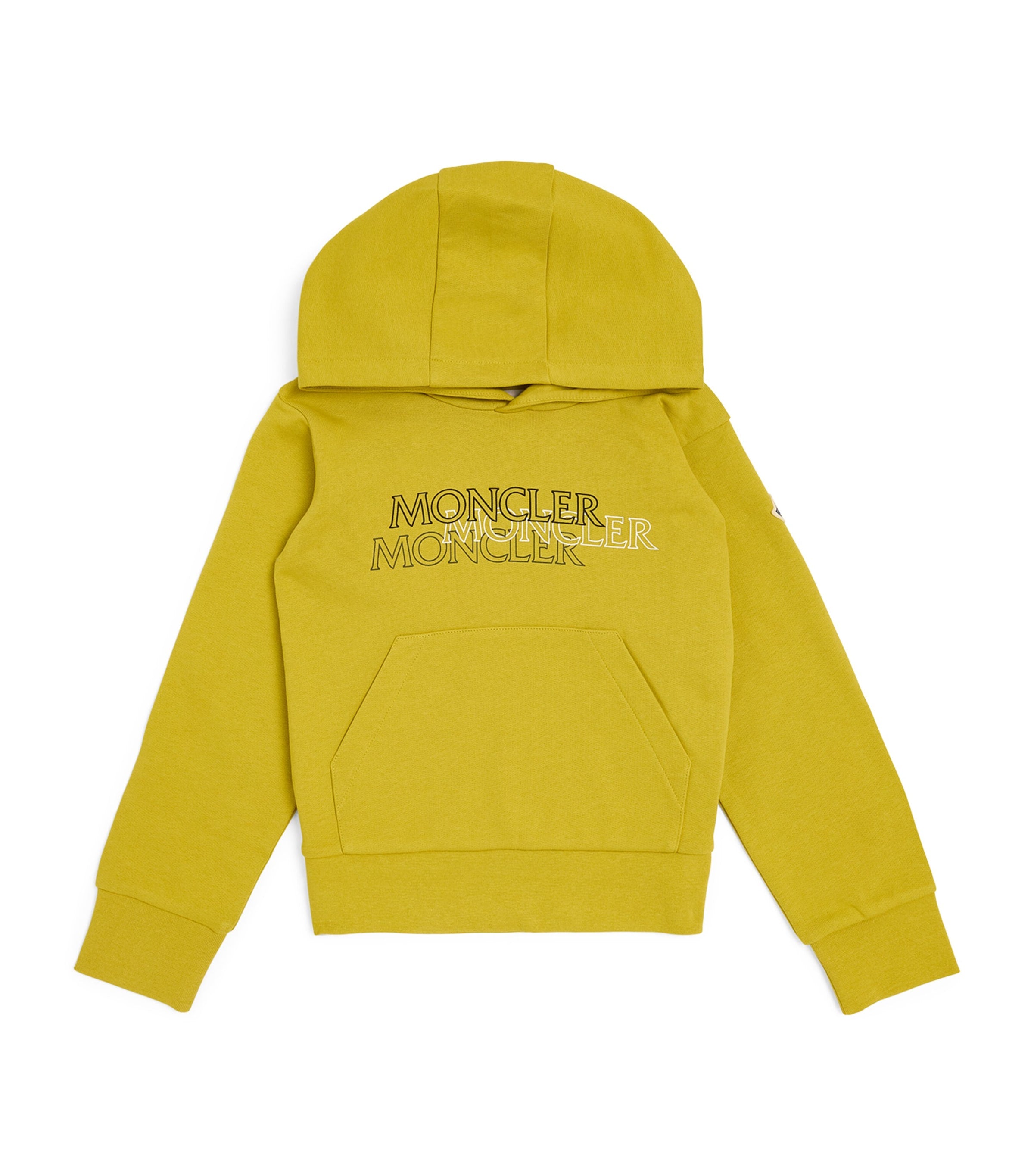 Moncler Enfant Cotton Triple Logo Hoodie (8-10 Years)
