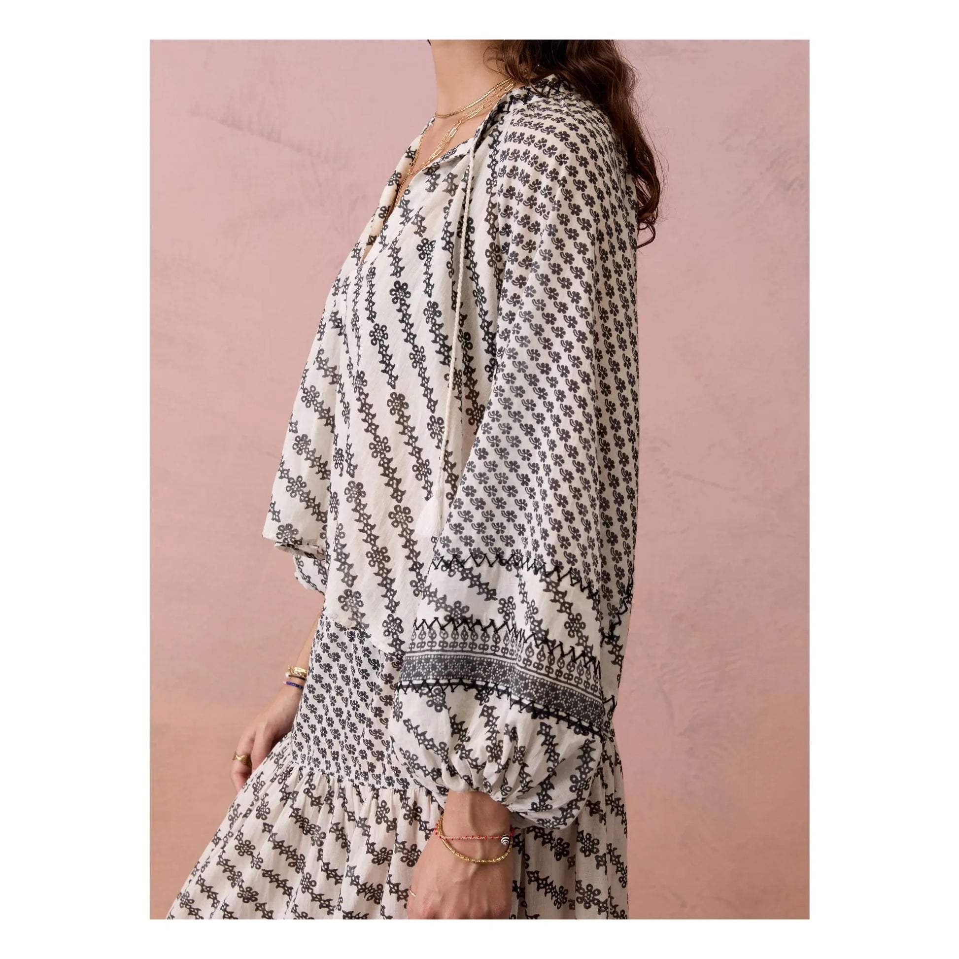 Boteh - Levante blouse | Grey