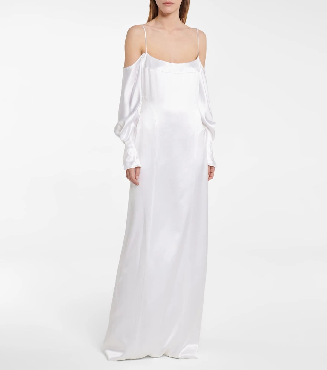 Galvan - Bridal Valencia silk satin gown