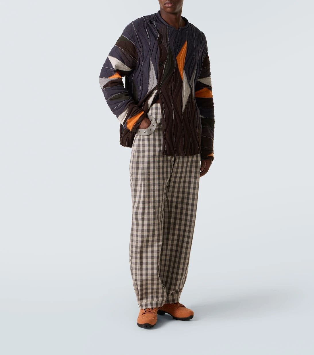 Kiko Kostadinov - Fitz cotton-blend wide-leg pants