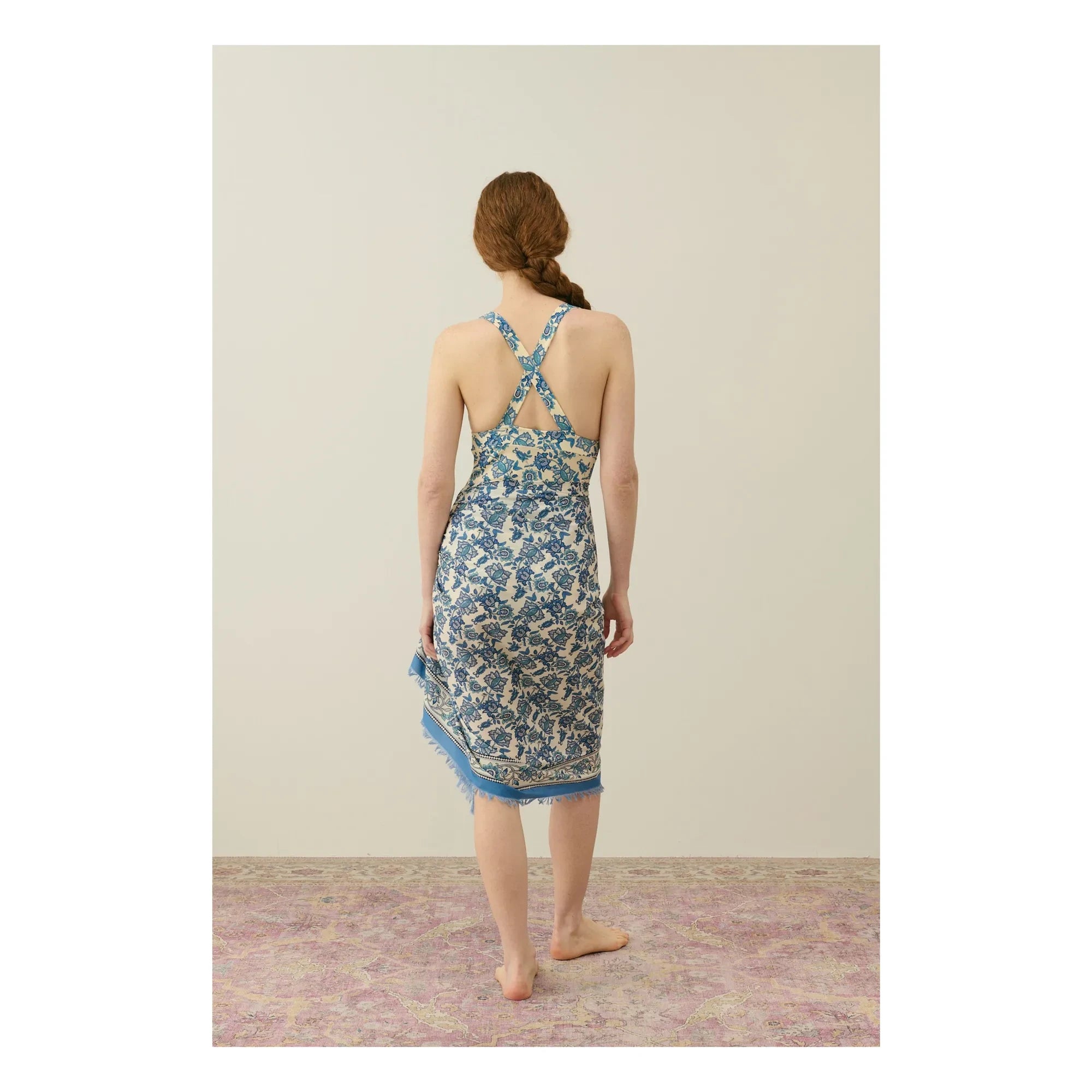 Louise Misha - Playa Scarf - Women's Collection | Blue