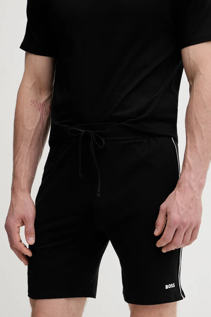 BOSS Pamuk ve Elastan Kısa Erkek Pijama Altı Unique Shorts