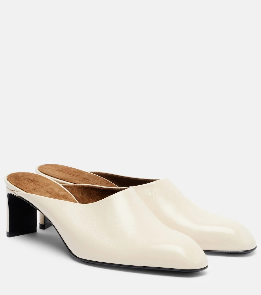 Khaite - Colt 50 leather mules