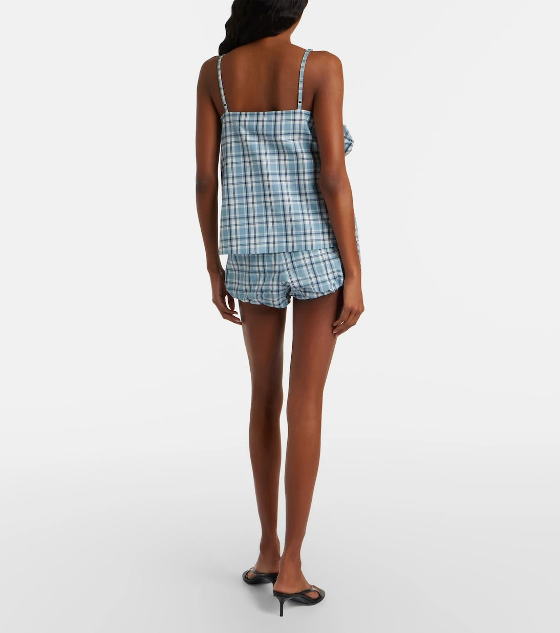 Acne Studios - Checked cotton shorts