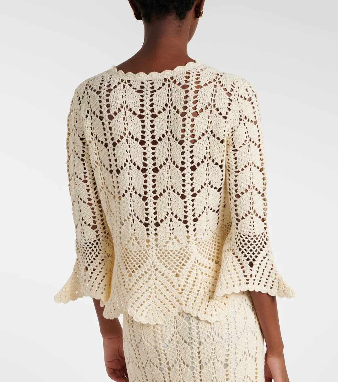 Zimmermann - Crochet cotton top