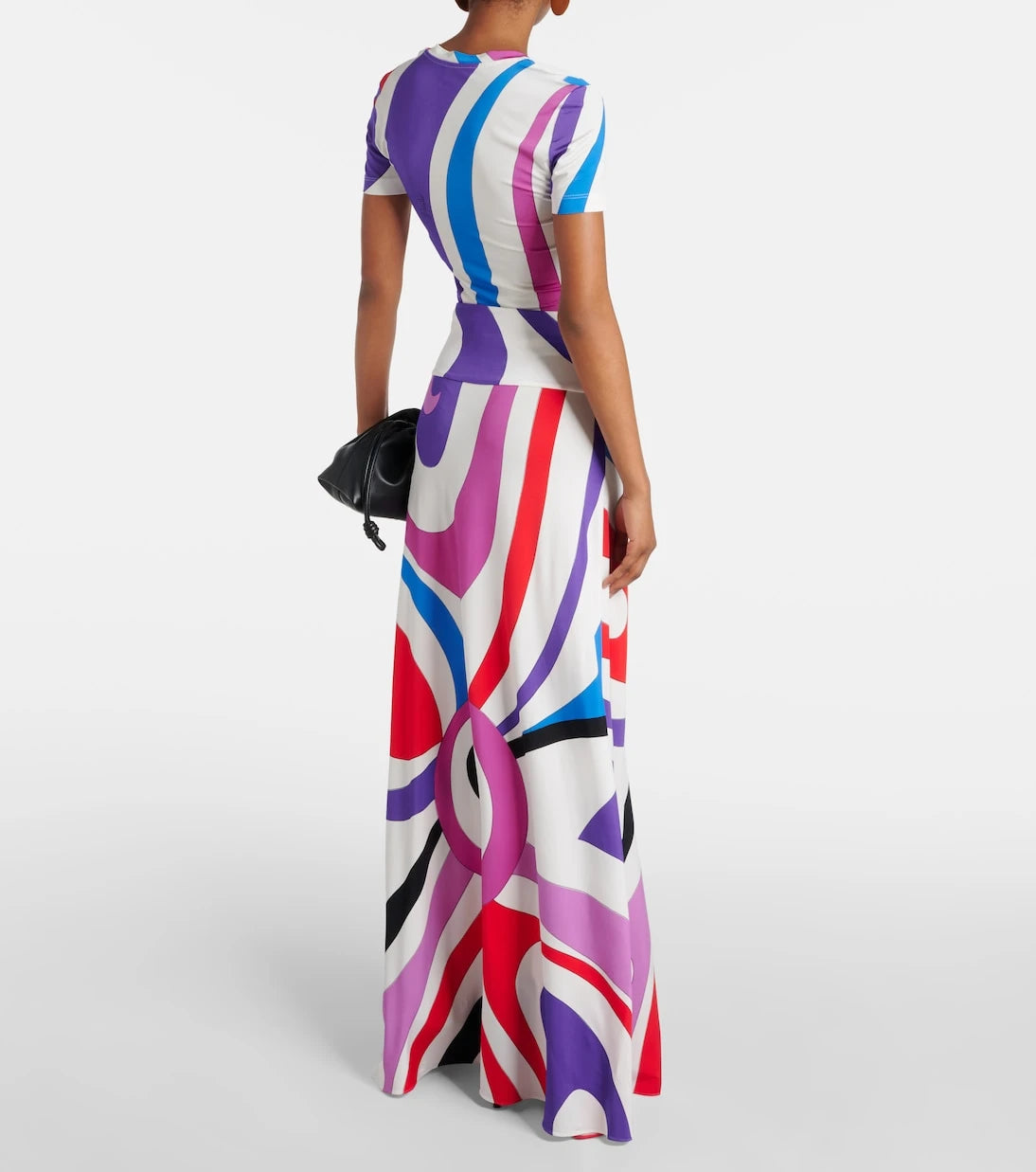 Pucci - Marmo jersey maxi skirt