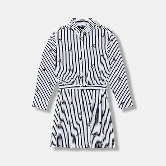 Детска памучна рокля Polo Ralph Lauren
