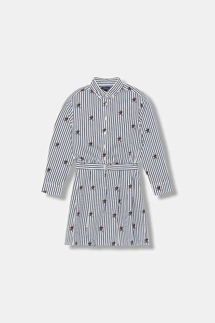 Детска памучна рокля Polo Ralph Lauren