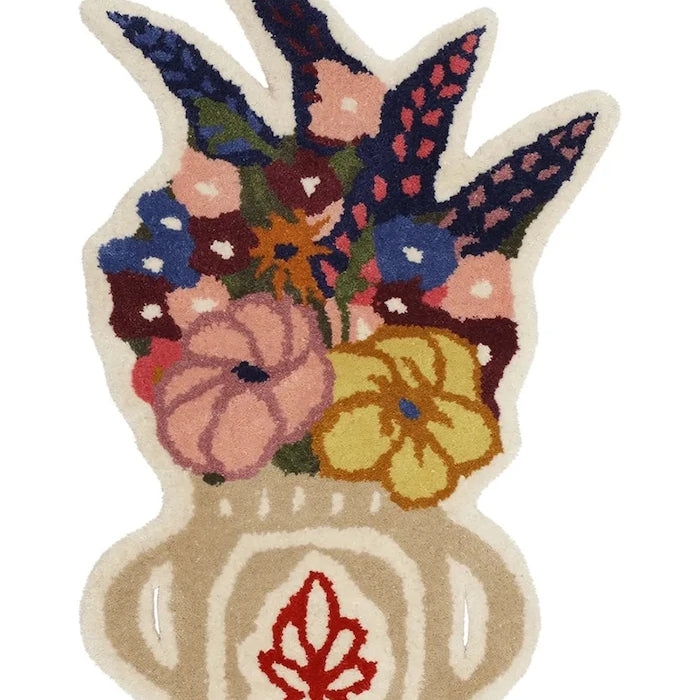Вълнен килим Bongusta Flower Vase 55 x 75 cm