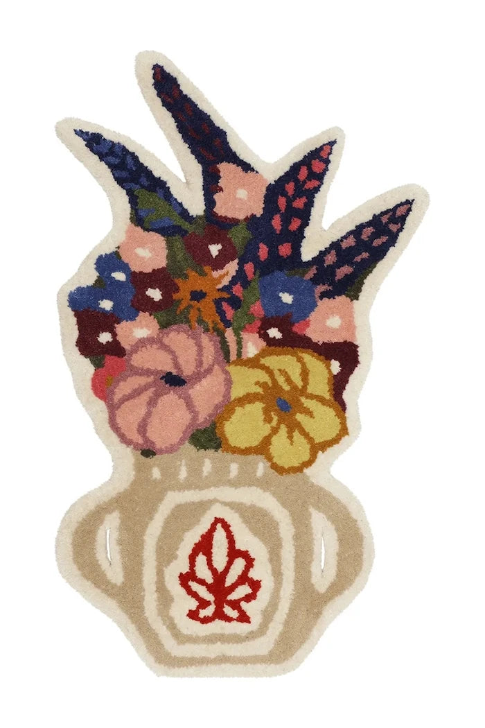 Вълнен килим Bongusta Flower Vase 55 x 75 cm