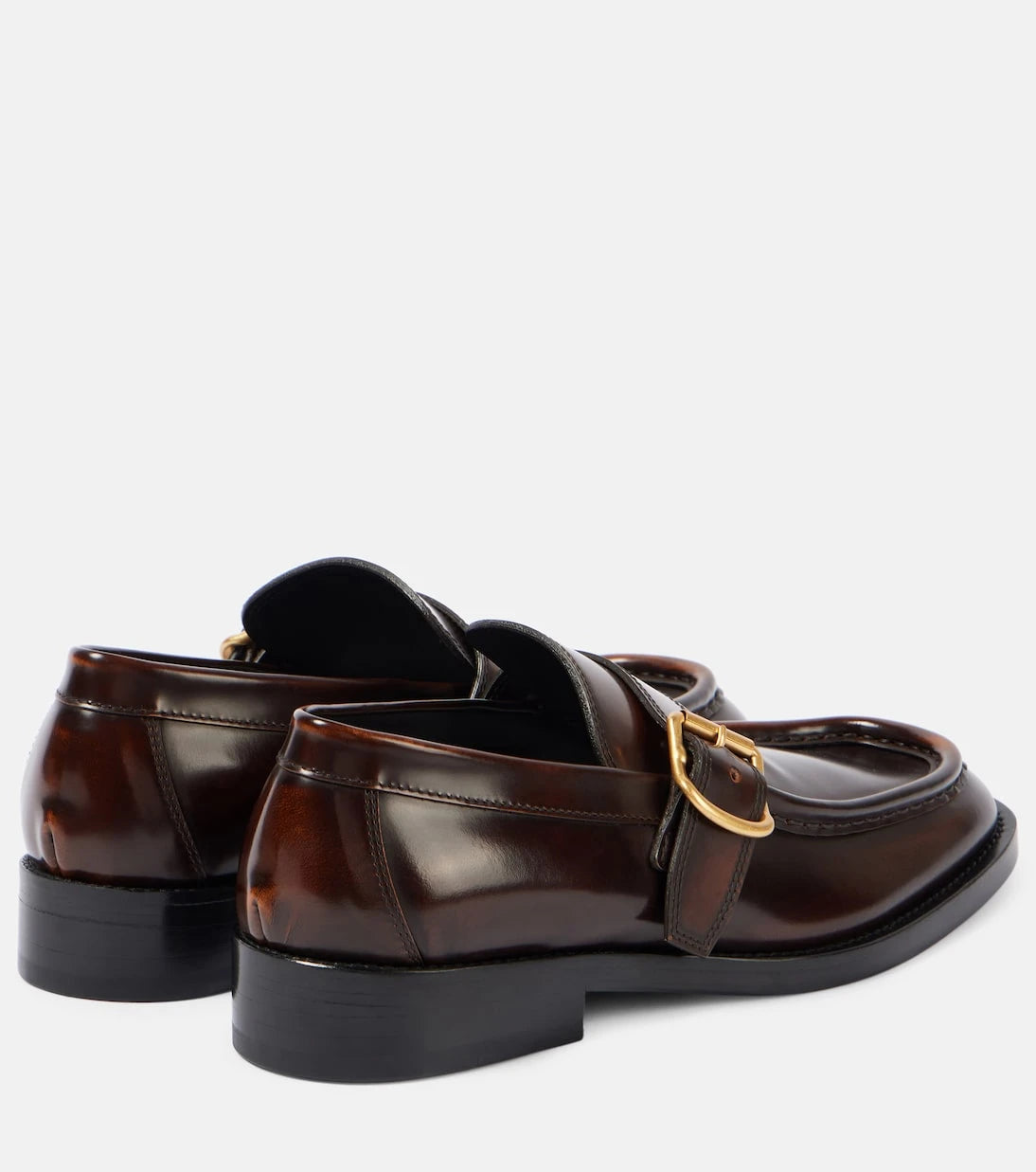 Dries Van Noten - Leather loafers