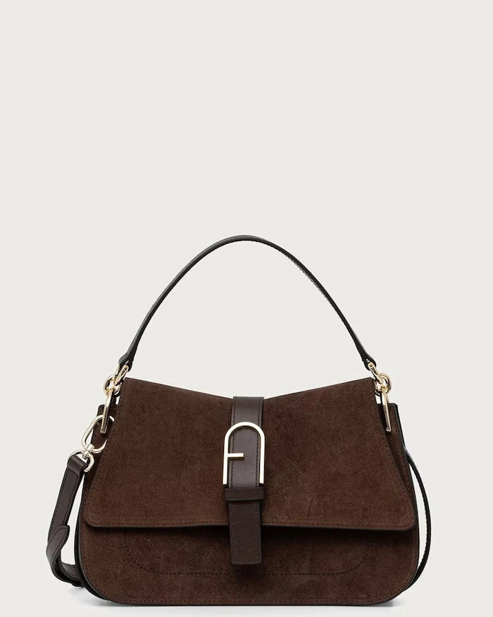 Furla süet kadın çapraz çanta