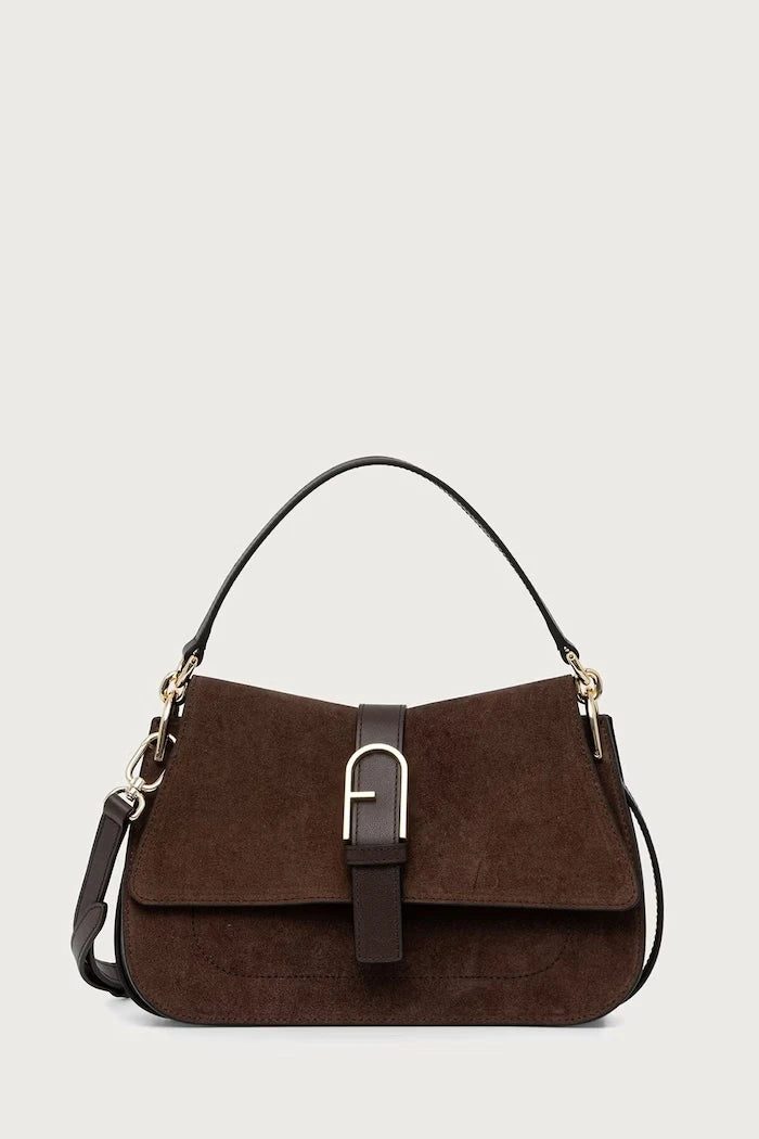Furla süet kadın çapraz çanta