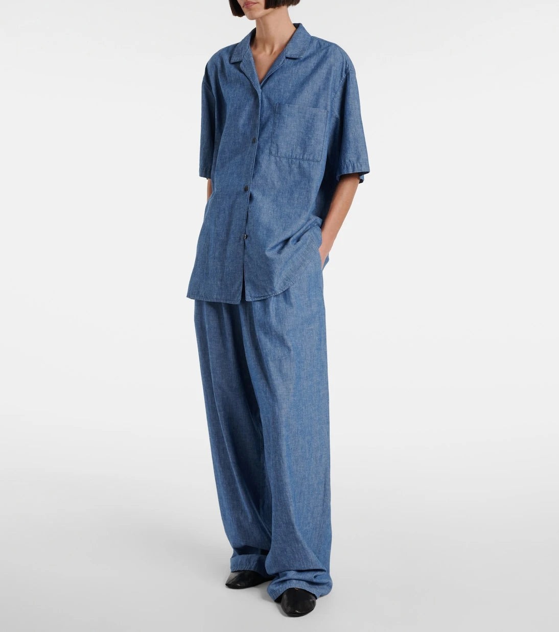 The Row - Rufos twill wide-leg pants