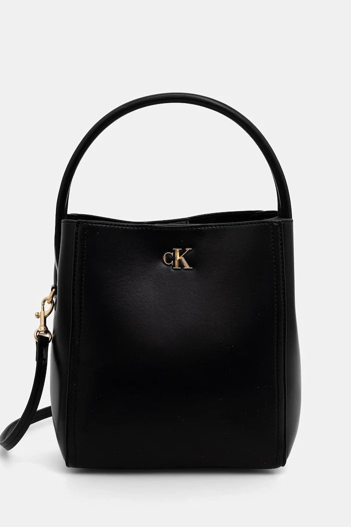 Calvin Klein kadın crossbody çanta, suni deriden