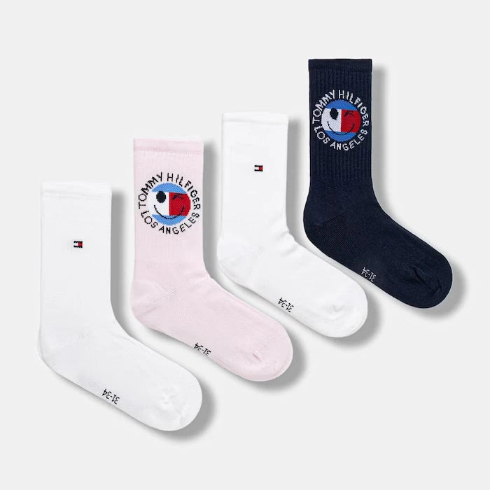 Детски чорапи Tommy Hilfiger (4 чифта)