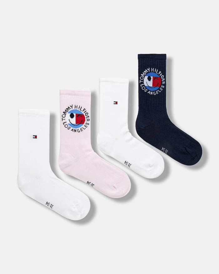 Tommy Hilfiger Çocuk Çorapları (4 Çift)
