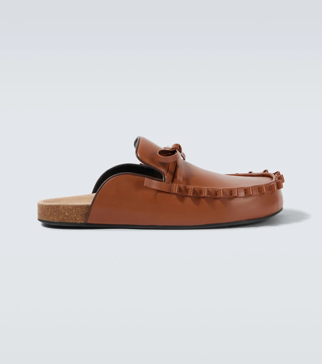 JW Anderson - Ruffled leather mules