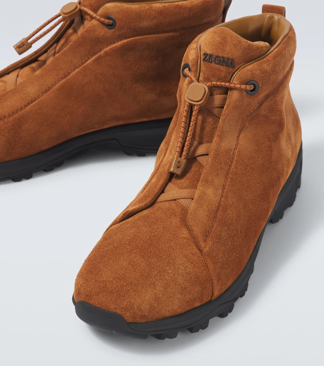 Zegna - Triple Stitch Vetta suede sneakers