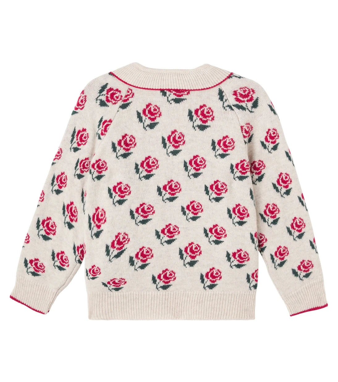 Konges Sløjd - Floral wool-blend cardigan