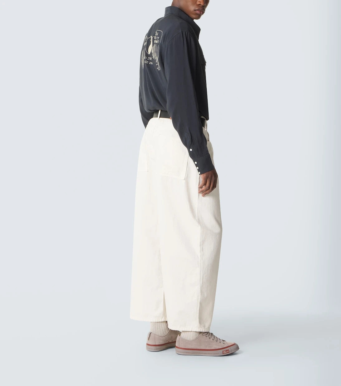 Visvim - قميص فور كورنرز من الكانفاس
