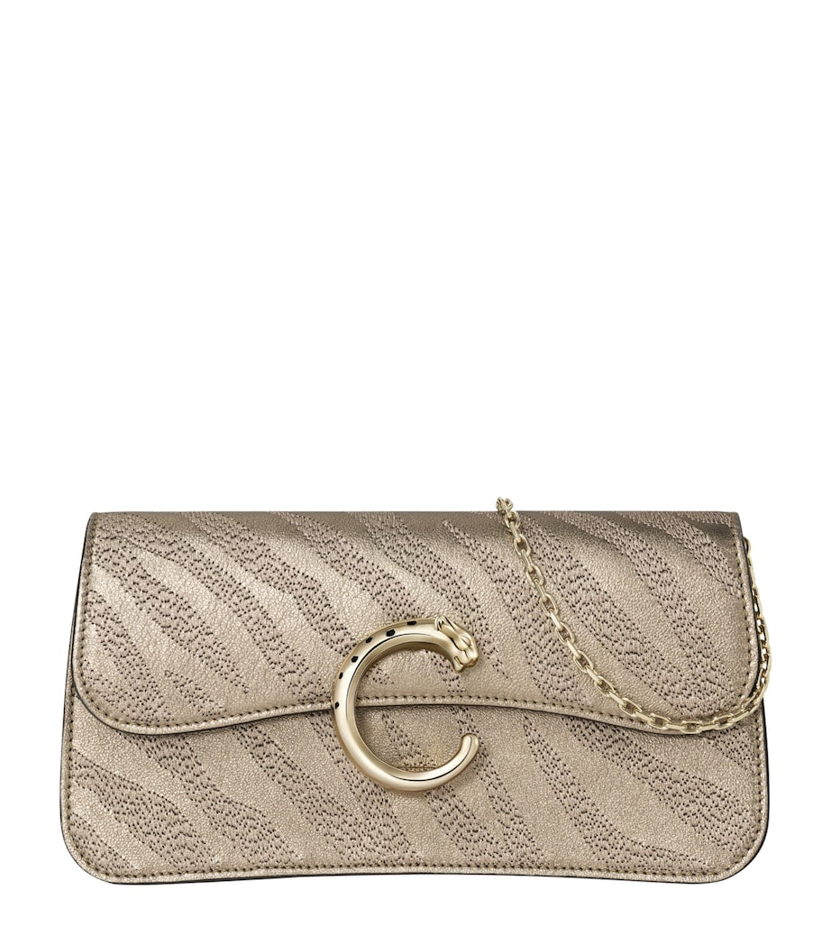 Mini Lambskin Panthère de Cartier Shoulder Bag