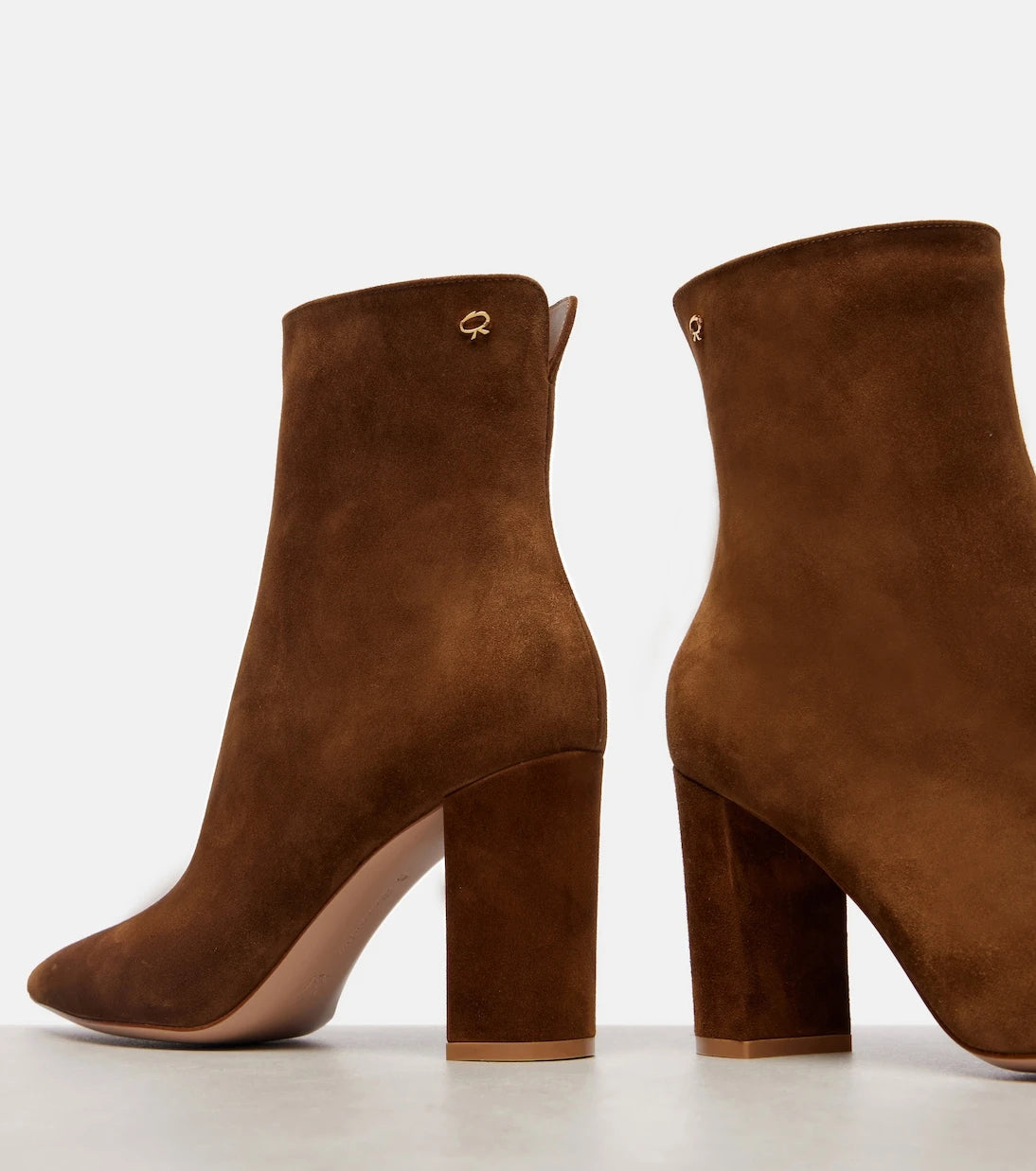 Gianvito Rossi - Lyell 85 suede ankle boots
