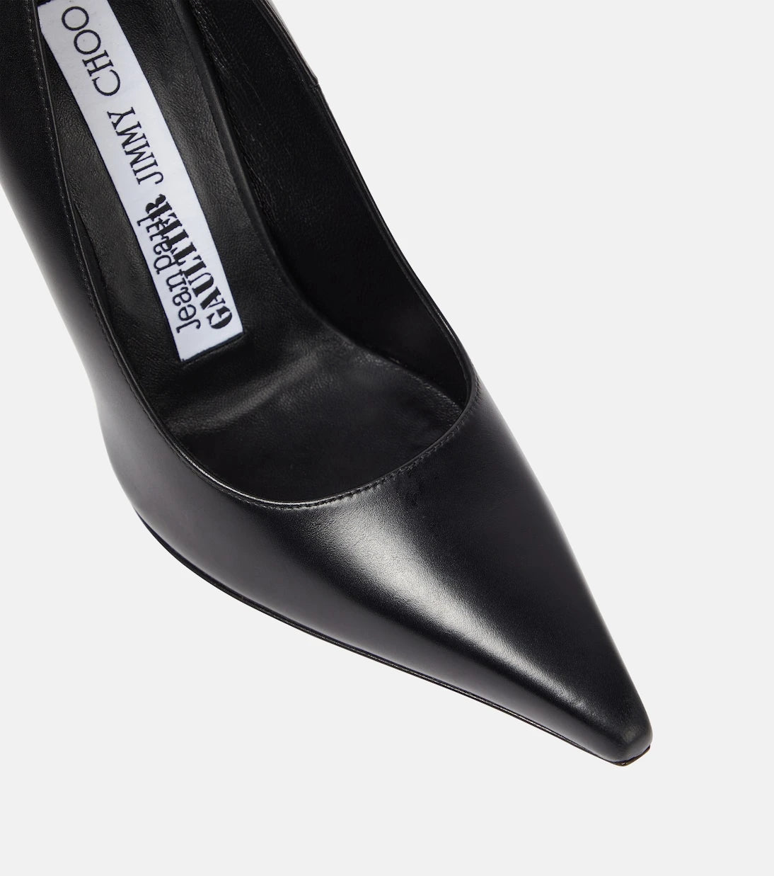 Jimmy Choo - x Jean Paul Gaultier leather wedge pumps