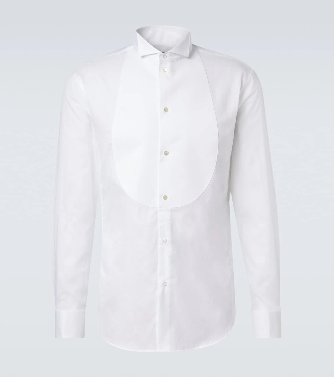 Giorgio Armani - Cotton poplin tuxedo shirt