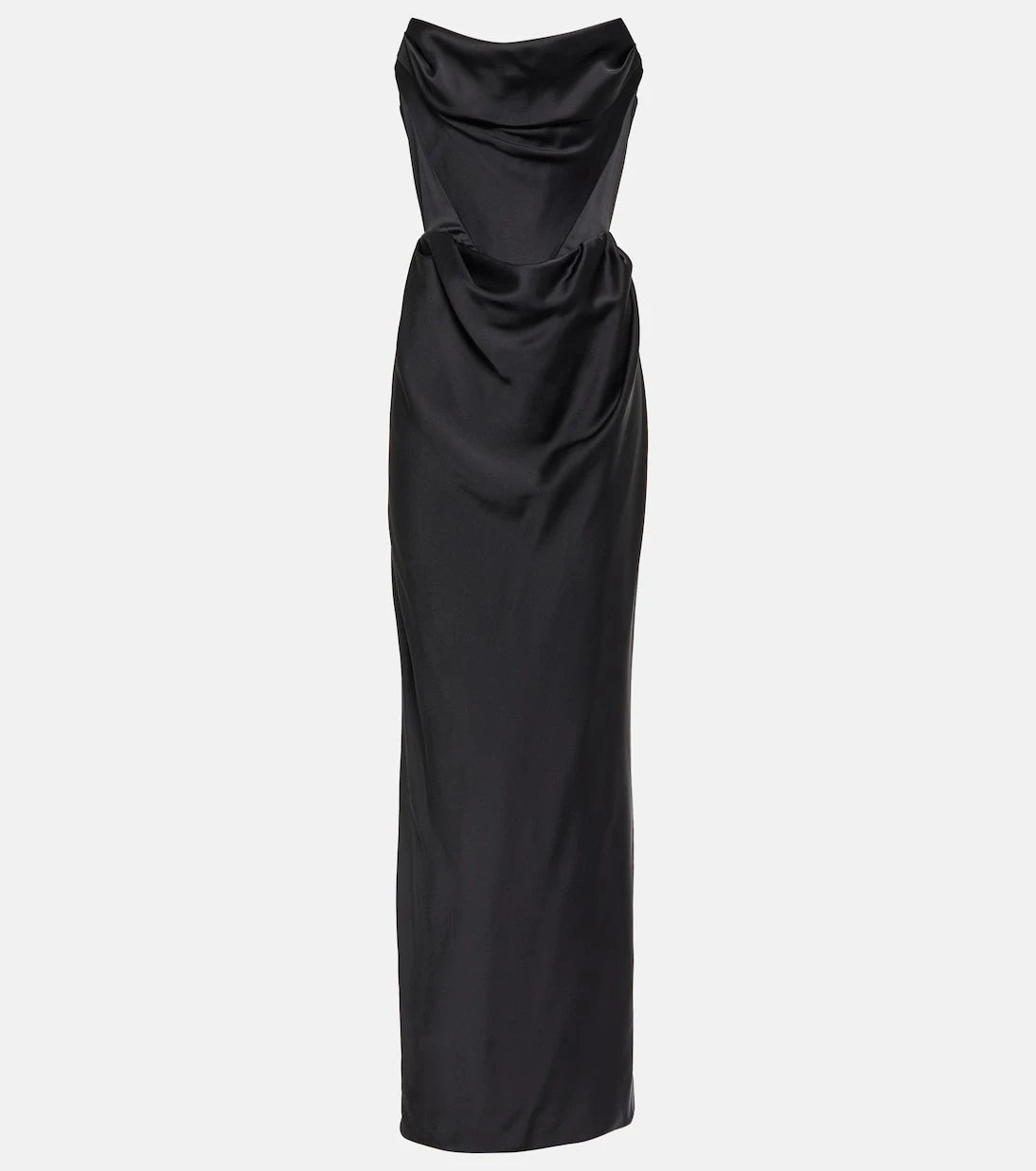 Vivienne Westwood - Off-shoulder satin gown