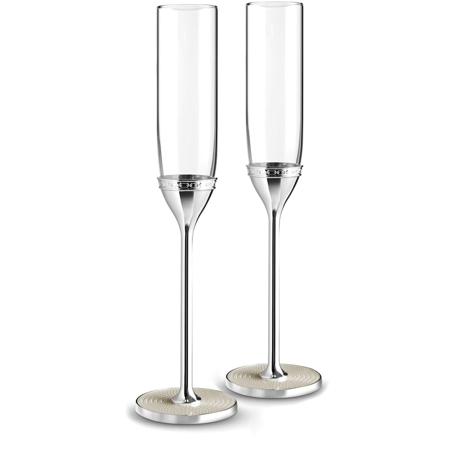 Set of 2 Vera Wang Pearl Flutes