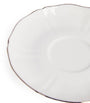 GINORI 1735 Porcelain Corona Platino Tea Saucer (15cm)