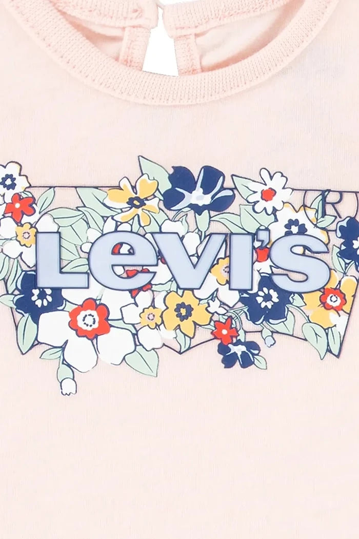 Levi's Bebek RUFFLE SHLDR TOP & PANT SE Takımı