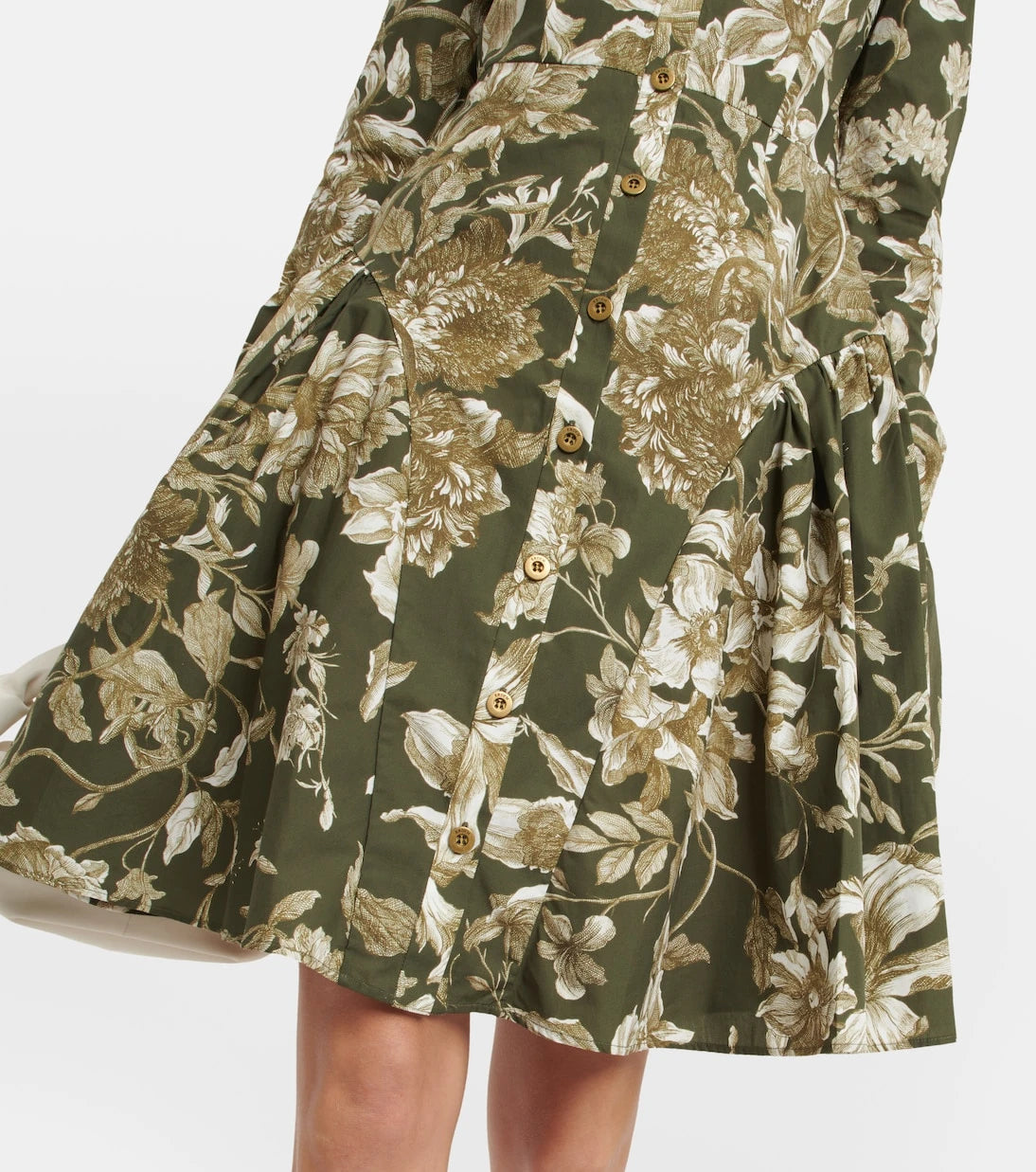 Erdem - Apolonia cotton shirt dress