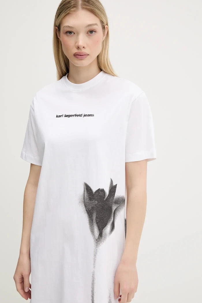 Karl Lagerfeld Jeans Pamuk Elbise
