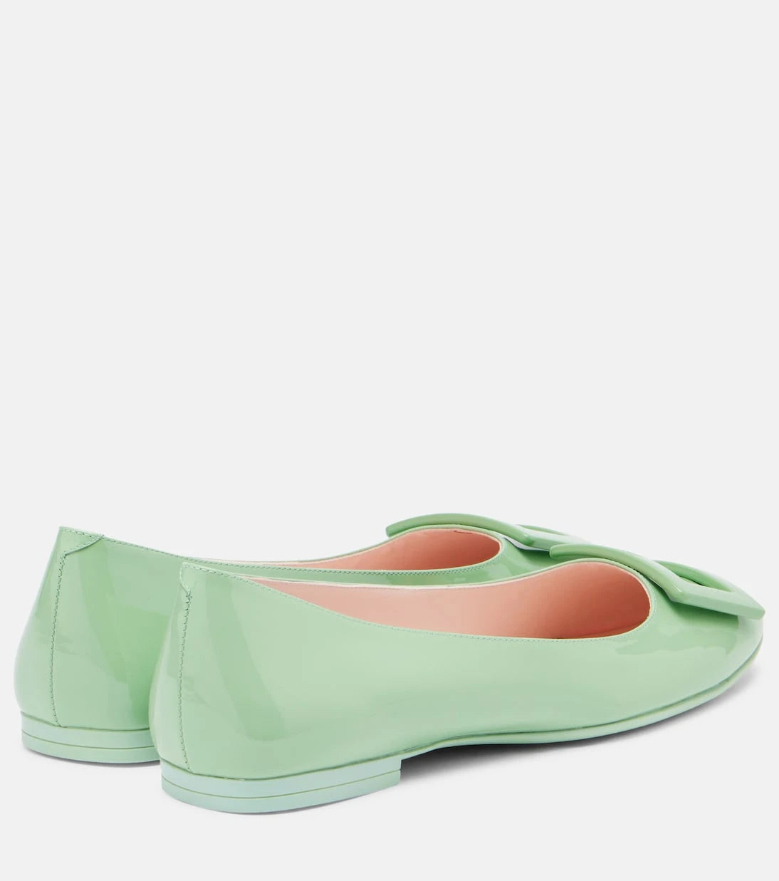 Roger Vivier - Gommettine patent leather ballet flats