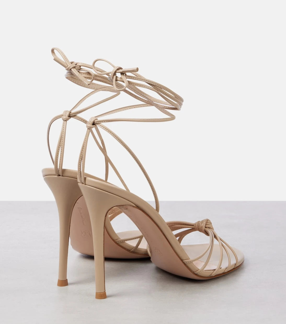 Gianvito Rossi - Strappy 105 leather sandals