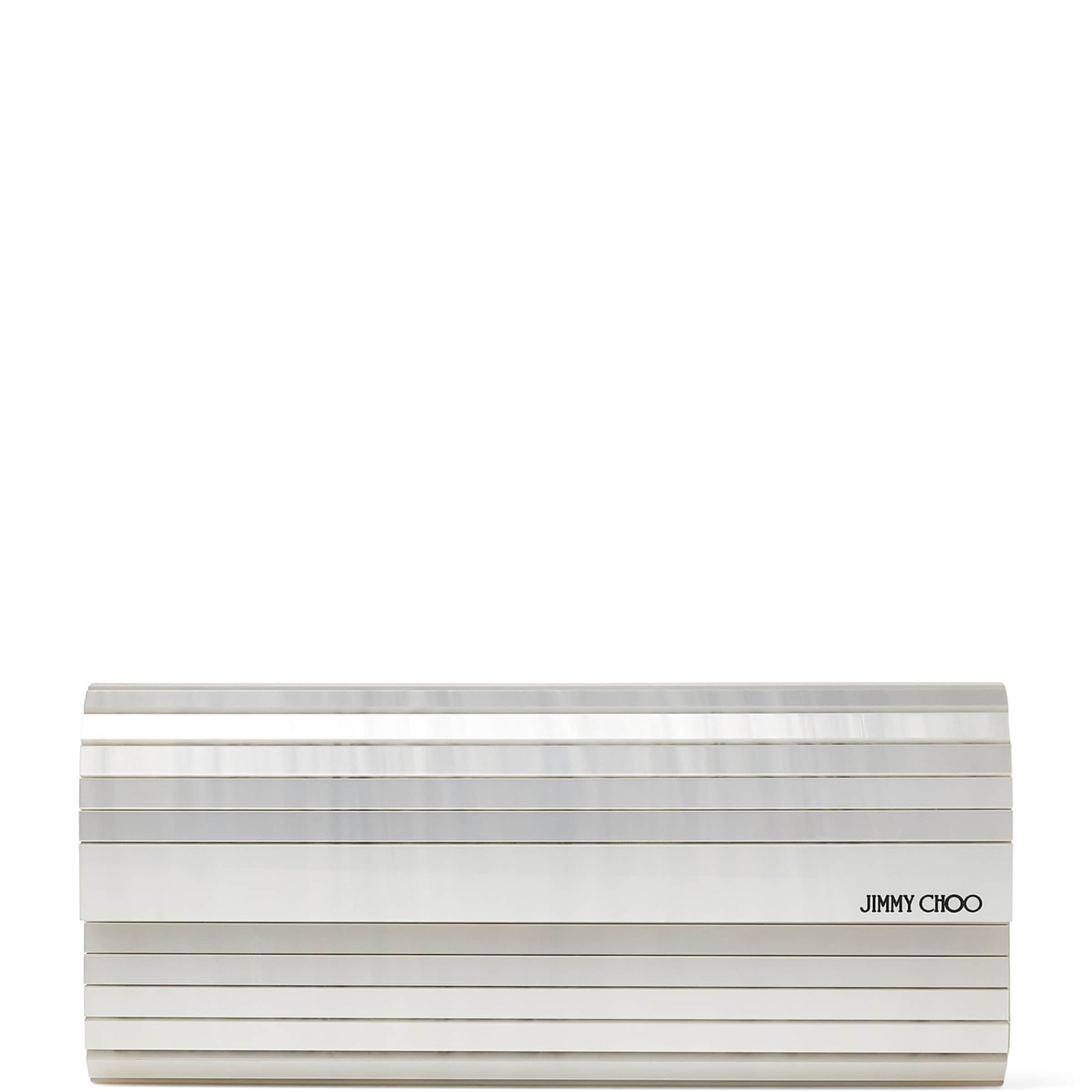 Jimmy Choo Ivory Mother-Of-Pearl Sweetie Clutch Bag