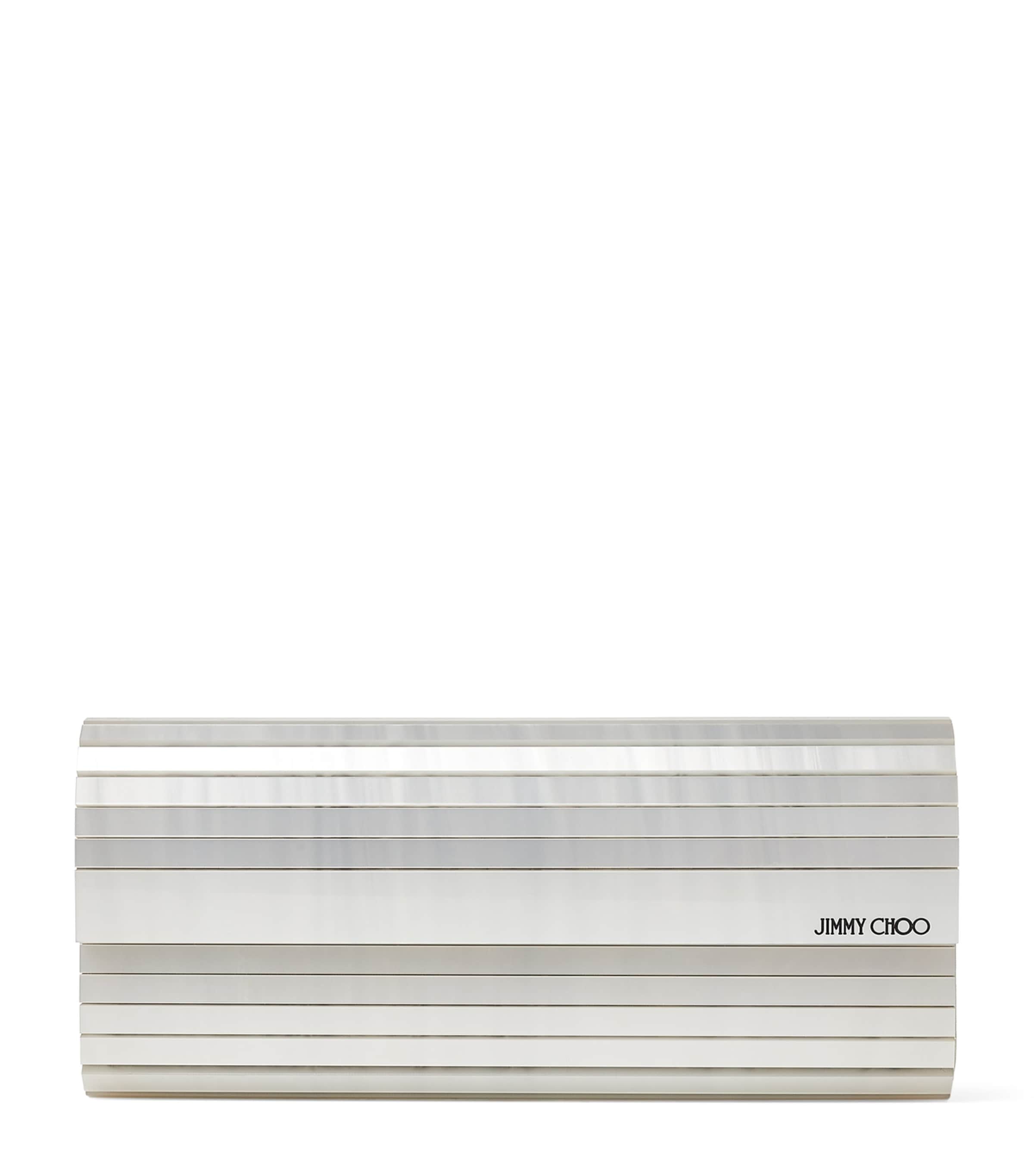 Jimmy Choo Ivory Mother-Of-Pearl Sweetie Clutch Bag