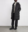 Moose Knuckles Black Everest Longline Puffer Coat