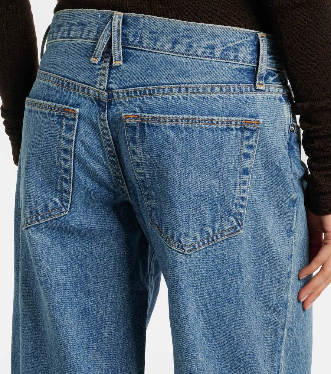Slvrlake - Lexi low-rise wide-leg jeans