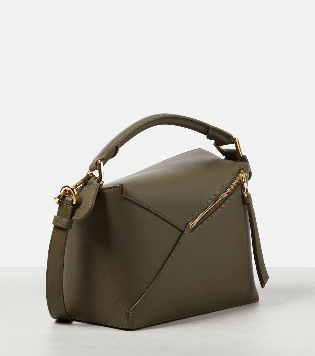 Loewe - حقيبة توت جلد صغيرة Puzzle Edge