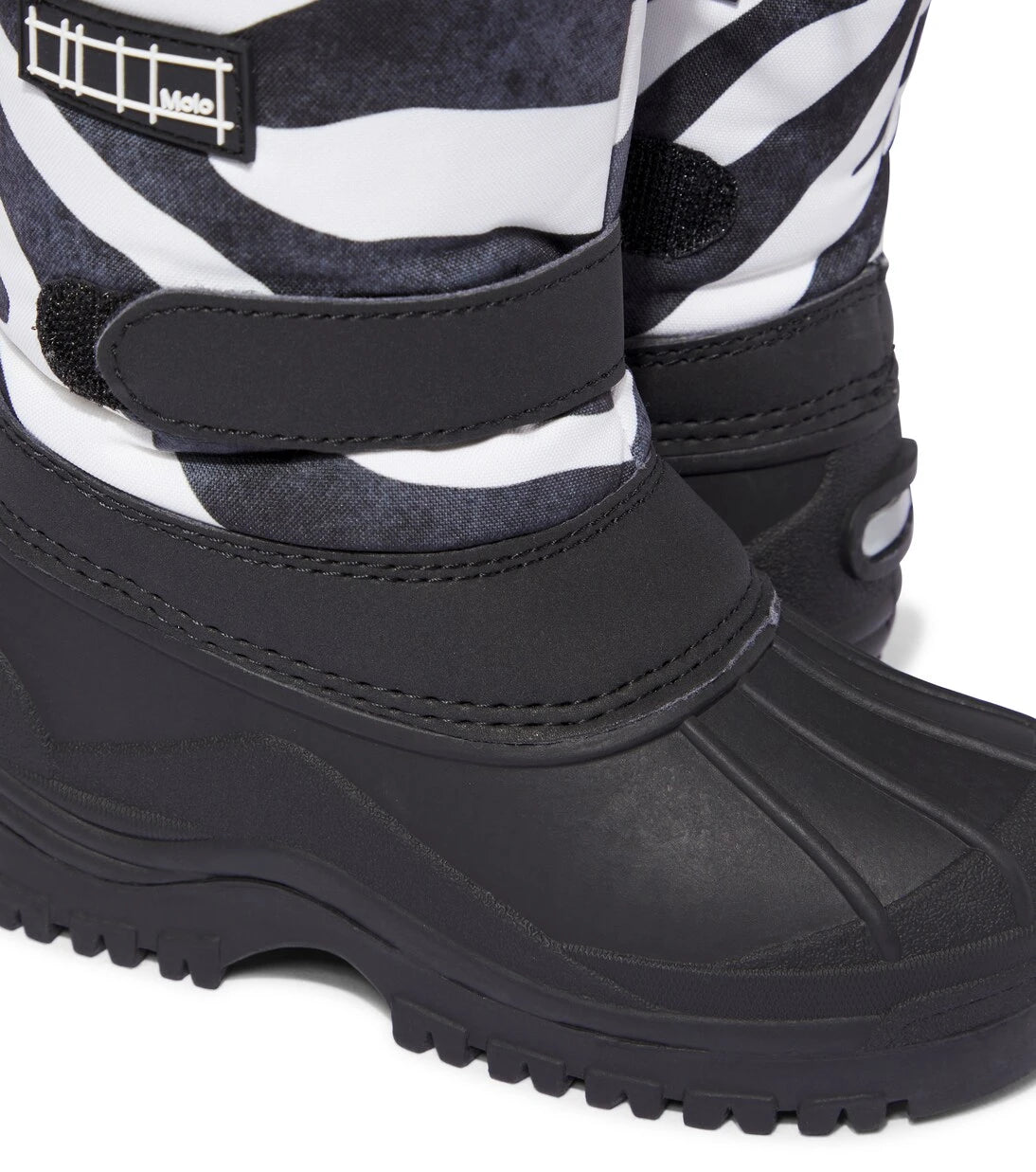 Molo - Driven zebra-print snow boots
