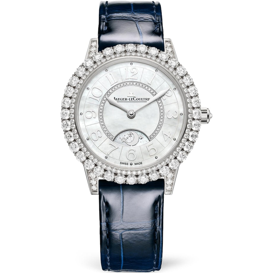 Jaeger-LeCoultre White Gold and Diamond Dazzling Rendez-Vous Night & Day Watch 36mm