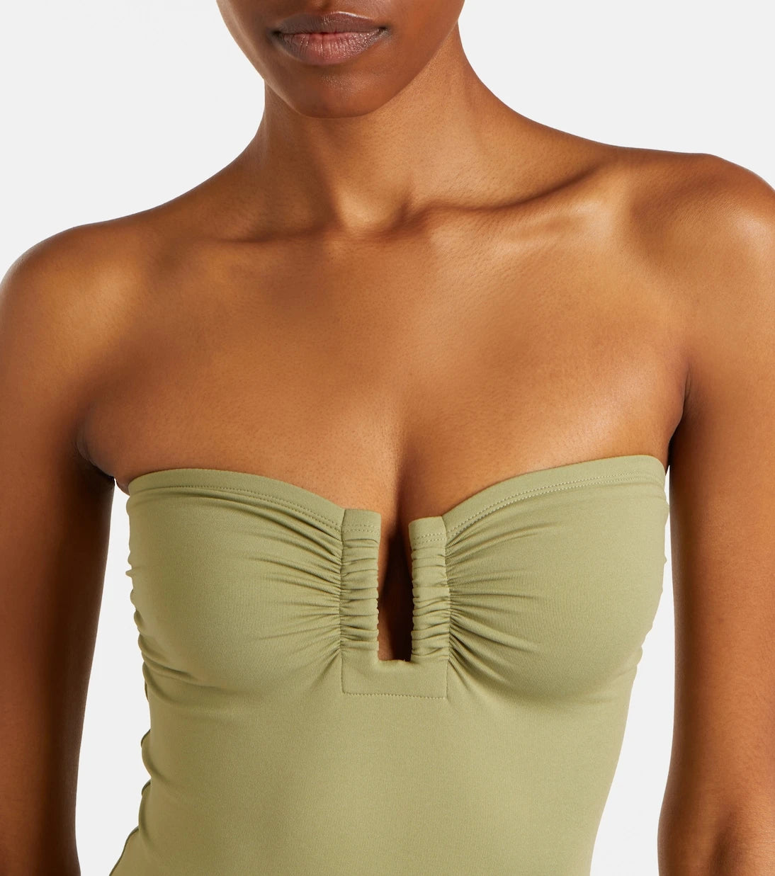 Eres - Cassiopée gathered swimsuit
