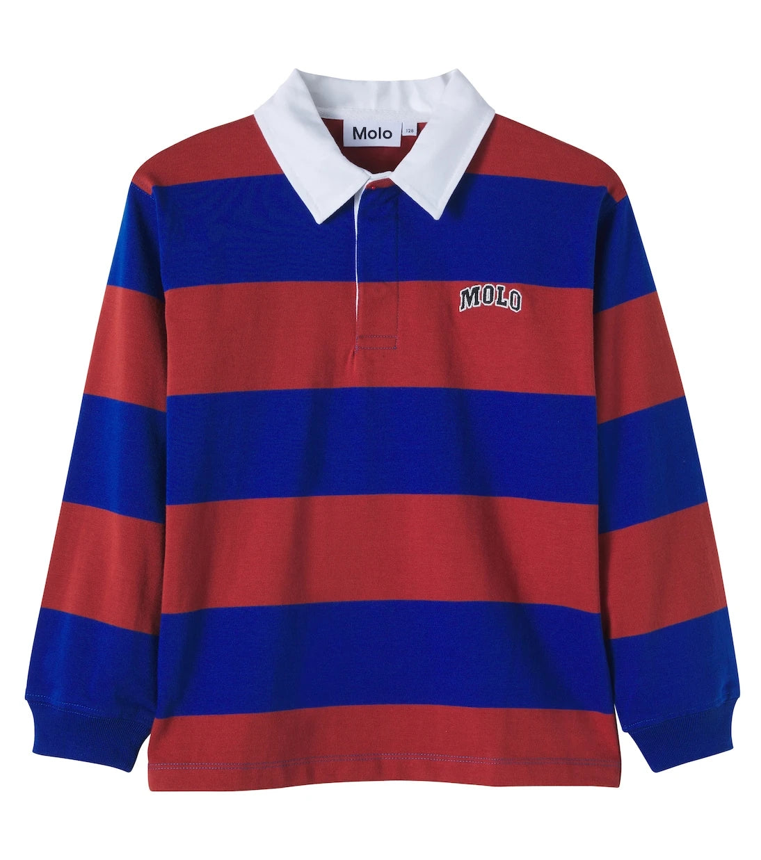 Molo - Relz striped cotton polo shirt