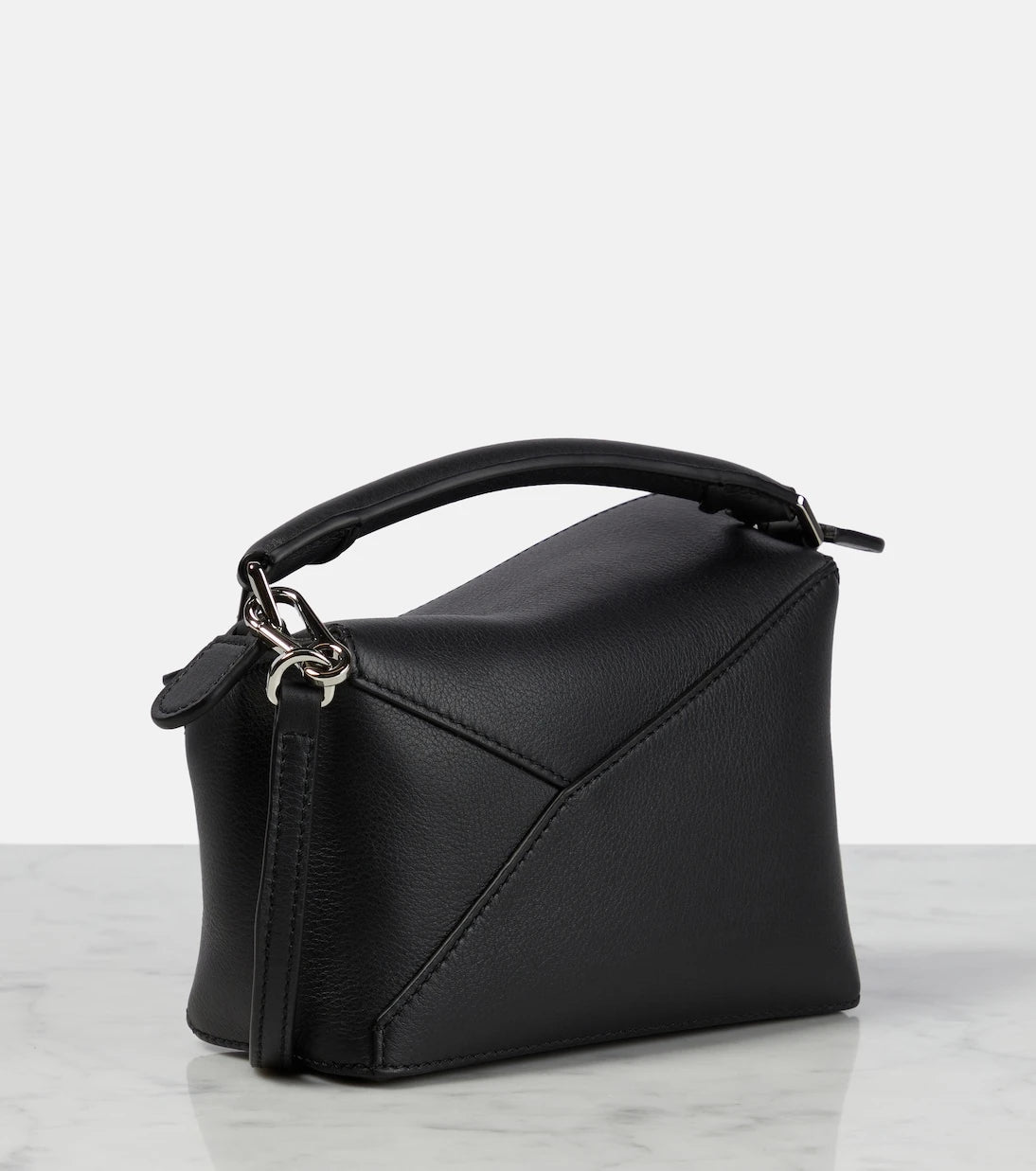Loewe - Puzzle Edge Mini leather top-handle bag