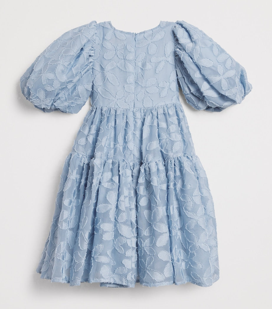 Blue Agnes Babydoll Dress (4-16 Years)