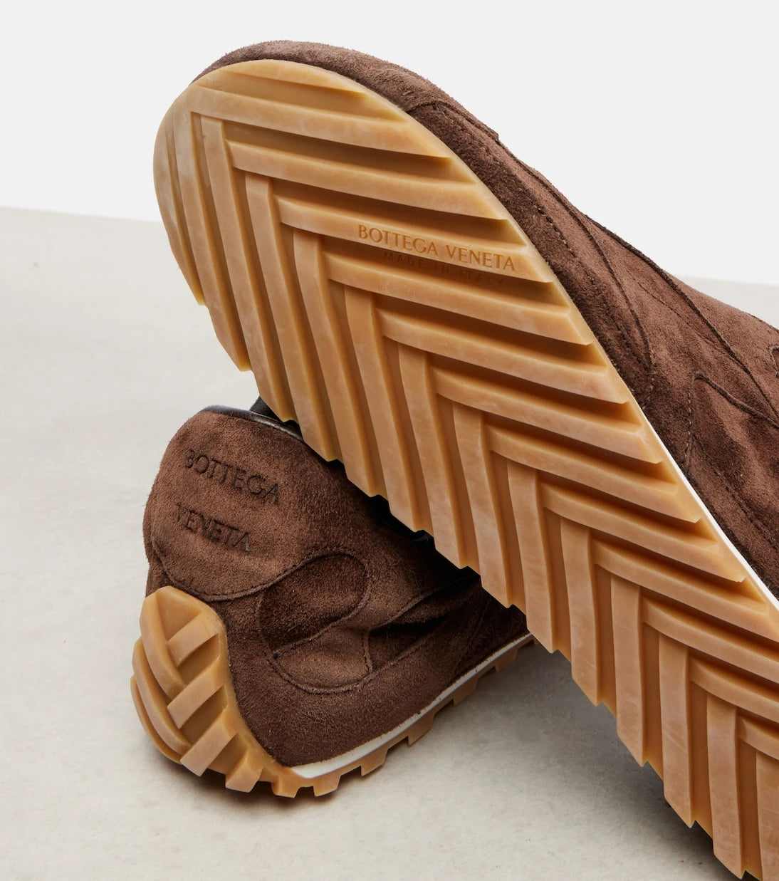 Bottega Veneta - Orbit Flash suede sneakers